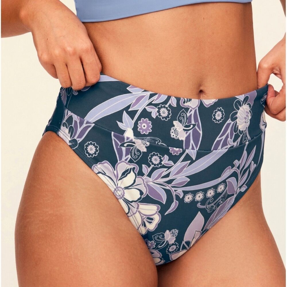 Adore Me Nina High Waisted Swim Bottom Size Large NWT